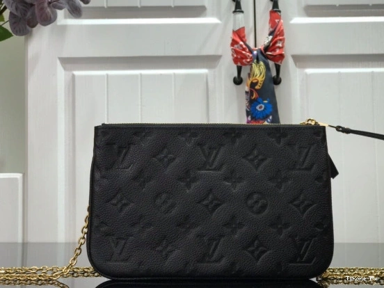 Affordable VUITTON POCHETTE ZIP LOUIS DOUBLE 0812